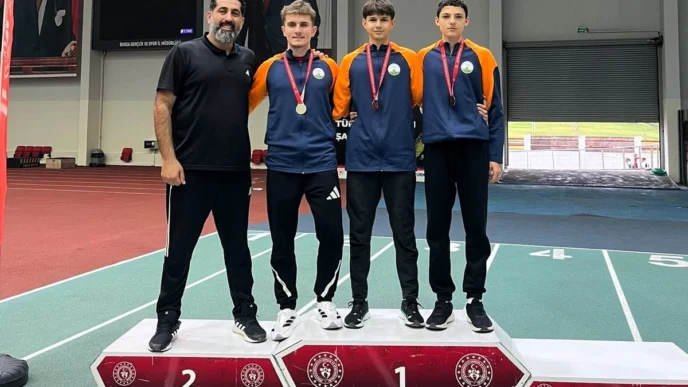 Bursa'da Osmangazili atletlerden büyük başarı