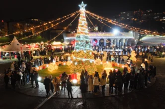 Bursa'da yeni yıl coşkusu yaşatan renkli etkinliklere devam