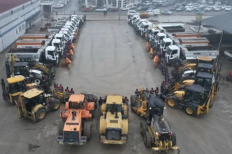 Bursa İnegöl Belediyesi’nde kış hazırlıkları tamam