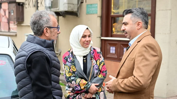 Bursa Yıldırım'da Başkan Yılmaz'dan esnaf ziyareti
