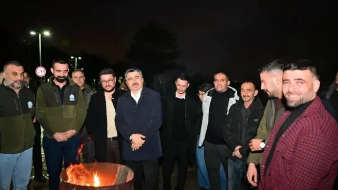 Bursa Yıldırım'da Başkan Yılmaz, Veterinerlik personeliyle buluştu