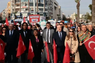 Denizli’de Dünya Engelliler Günü’nde farkındalık yürüyüşü