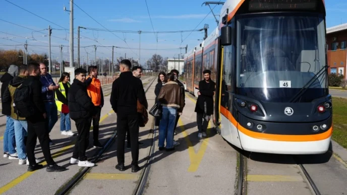 Eskişehir’de ESTÜ öğrencileri ESTRAM’da teknik eğitim aldı