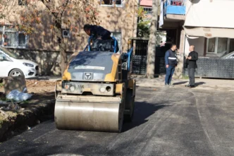 Gebze'de 90 sokakta yol çalışması