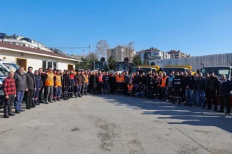 İstanbul Maltepe'de kışla mücadele çalışmaları
