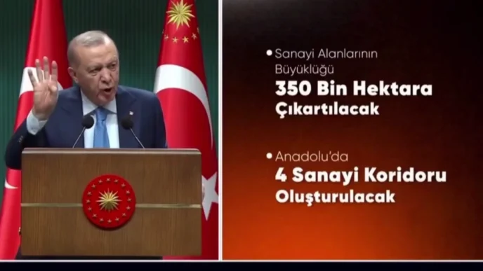 Kabine sonrası önemli mesajlar... Ekonomide 2028 hedefi 1,9 trilyon dolar... Anadolu'da 4 sanayi koridoru oluşturulacak
