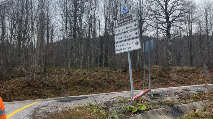 Kartepe zirve yolunda güvenli ulaşım için yenileme