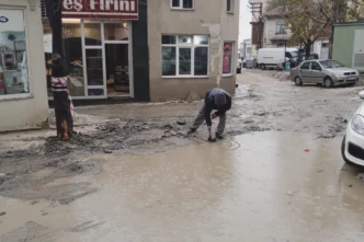 Keşan'da Uğur Mumcu Caddesi esnafı dert küpü