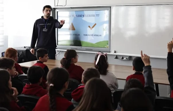 Kütahya Belediyesi’nden öğrencilere 'sıfır atık' bilinci