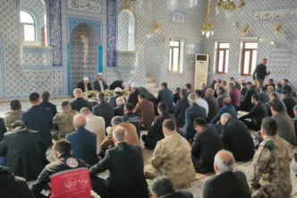 Mardin'de Pençe Kilit gazisinden şehit silah arkadaşlarına mevlit