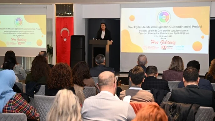 Mesleki eğitimde özel uygulamaları Bursa'da masaya yatırıldı
