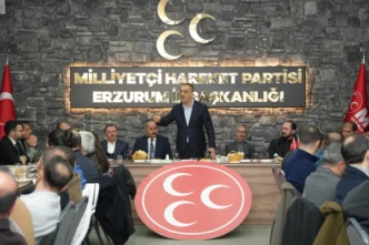 MHP Erzurum'dan sendikalara güçlü mesaj