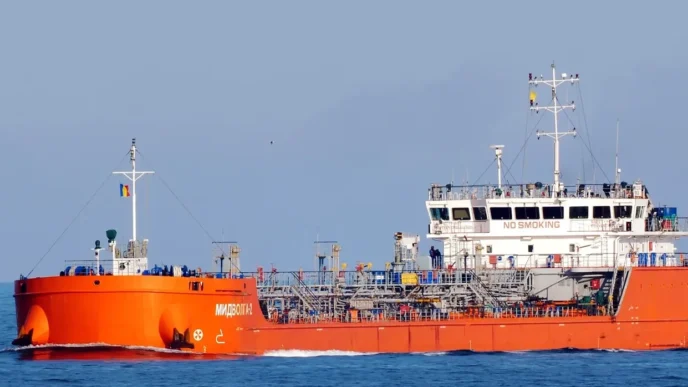 Rusya'dan Gürcistan'a seyreden MIDVOLGA-2 tankeri saldırıya uğradı