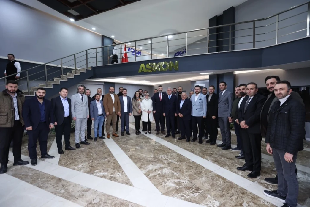 AK Parti protokolünden ASKON Kayseri'ye ziyaret