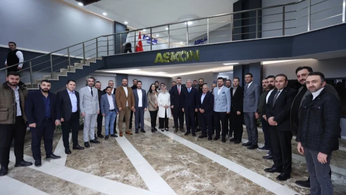 AK Parti protokolünden ASKON Kayseri'ye ziyaret