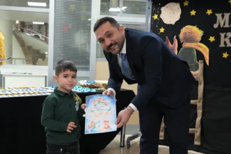 Ankara Keçiören'de ÇEM'in miniklerinden ilk karne heyecanı