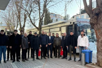 Bilecik'te MHP'lilerden Kızılay’a anlamlı bağış