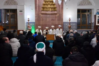 Bursa'da yılın ilk sabah namazında buluştular