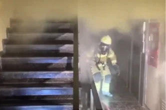 Bursa Nilüfer’de otel yangını korkuttu! 35 kişi tahliye edildi