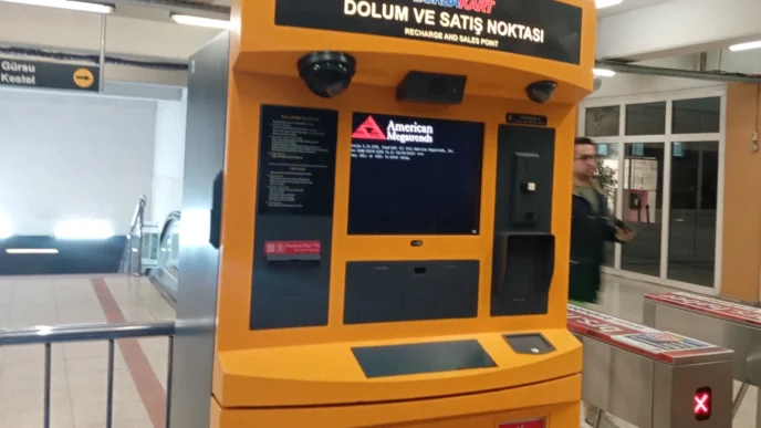 Bursa Osmangazi İstasyonu'nda Bursakart kiosk krizi!