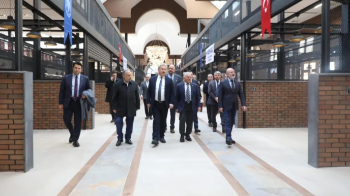 Çarşı Melikgazi'ye başkanlardan ziyaret