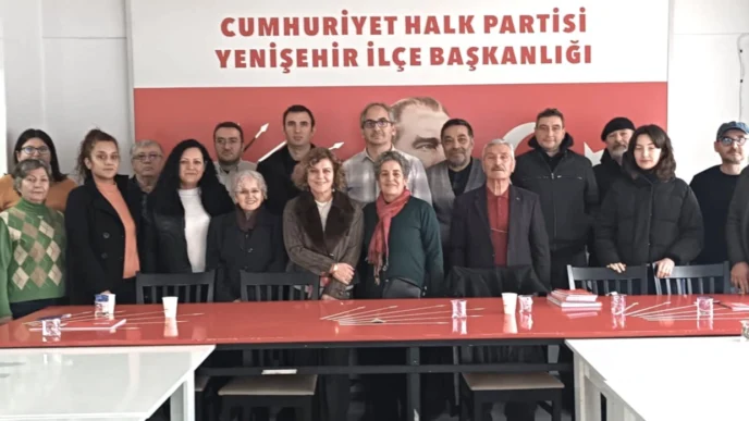 CHP Yenişehir'de 'Temel Üye Eğitimi' ilgi gördü