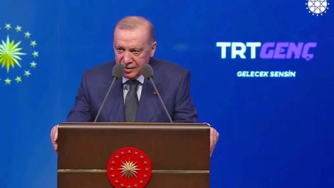 Cumhurbaşkanı Erdoğan TRT'nin 'Genç' kanalını açtı