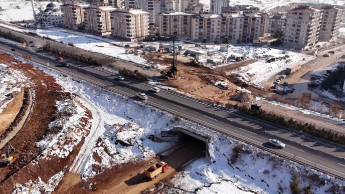 Gaziantep’te Abdülhamit Han Kavşağı için dijital geri sayım