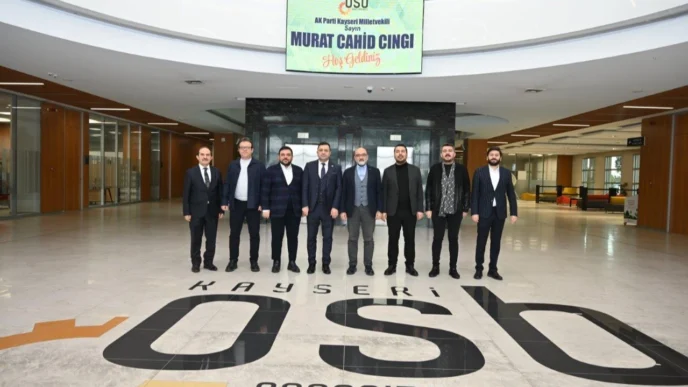 Kayseri OSB Millevekili Cıngı'yı ağırladı