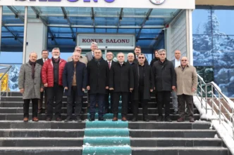 KAYSO yönetimi ERÜ'nün projelerini dinledi