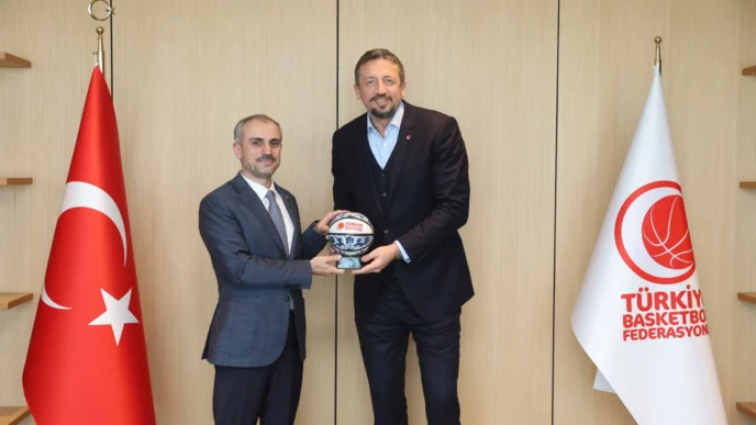 Kocaeli Çayırova’dan Basketbol Federasyonu’na ziyaret