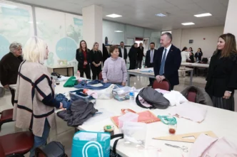 Kocaeli'de Başkan Büyükakın’dan KO-MEK’e ziyaret