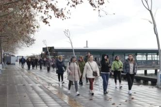 Kocaeli'de İzmitli kadınlar ‘Sağlıklı Yaşam Yürüyüşü’nde buluştu