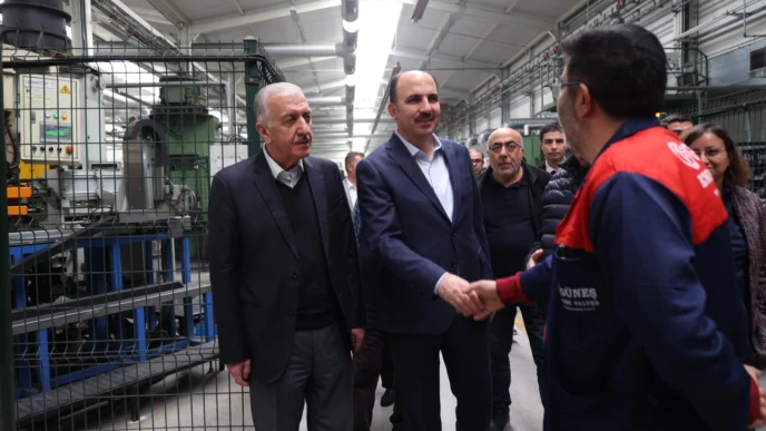 Konya'da Başkan Altay 3. OSB’yi ziyaret etti