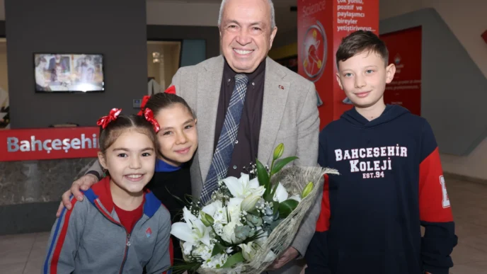 Minik İpek davet etti, Başkan Şadi Özdemir kırmadı