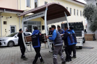 Muğla Büyükşehir’den ilçelere donatı katkısı