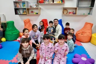 Nevşehir'de “Pijamalarla Masal Dünyasına Yolculuk” Anne-Çocuk Atölyesi