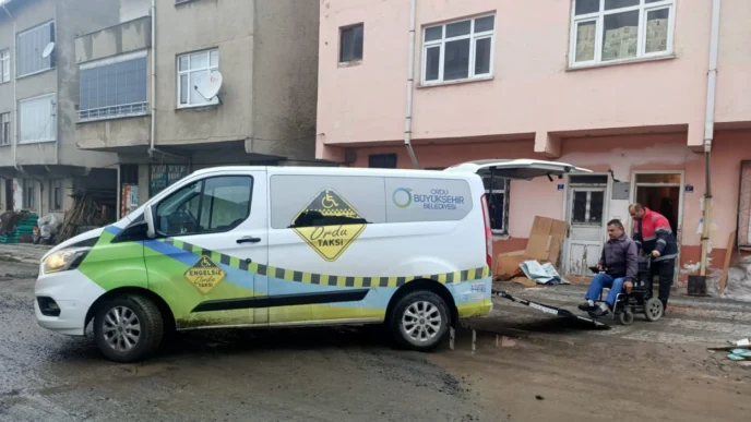 Ordu’da engelsiz taksi uygulaması hayatları kolaylaştırıyor