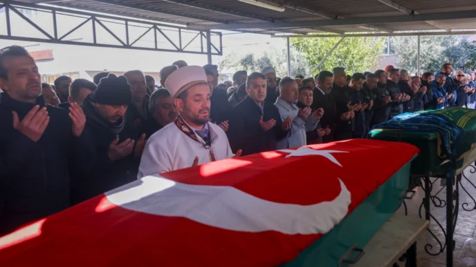 Osmaneli'de Kıbrıs Gazisi'ne son görev