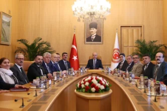 TBMM Başkanı Kurtulmuş’tan Ezidi heyetine: Terörsüz Türkiye başarıya ulaşacak