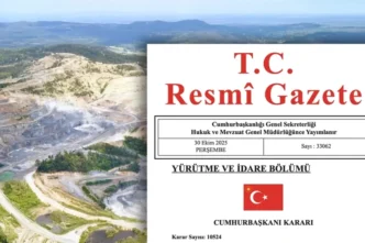 Yeni maden rehabilitasyon yönetmeliği yayımlandı