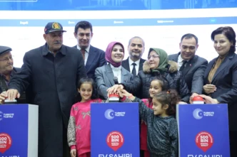 Afyonkarahisar’da 4.370 sosyal konut için kura çekildi