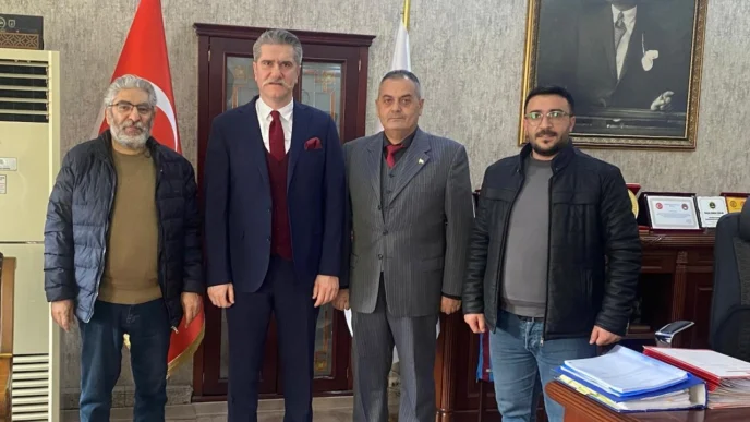 Ağrı'da basın-yargı diyaloğu... Gazetecilerden Başsavcı Çalış'a nezaket