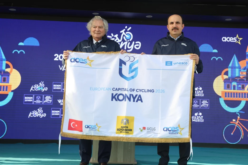 Avrupa'ya bisilet kültürü Konya'dan yayılacak... Konya'da Avrupa Bisiklet Başkenti Unvanı ve Velespit Müzesi açılışı