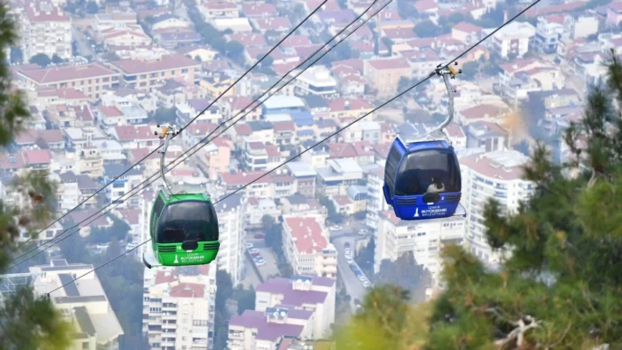Balçova Teleferik Tesisleri periyodik bakıma alınıyor