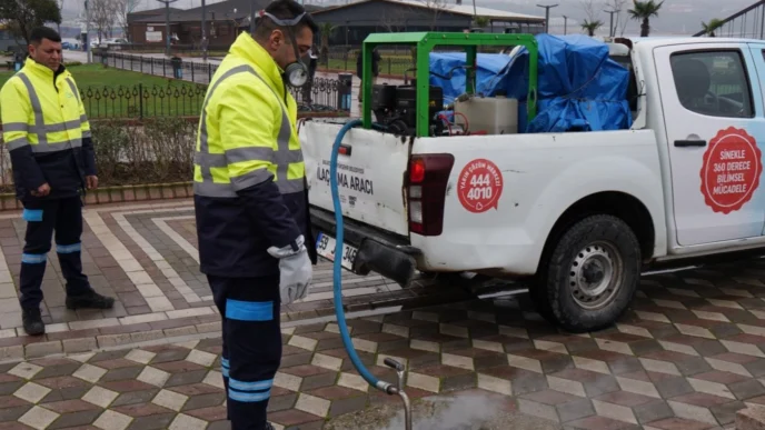 Balıkesir’de halk sağlığı için kışlak mücadelesi