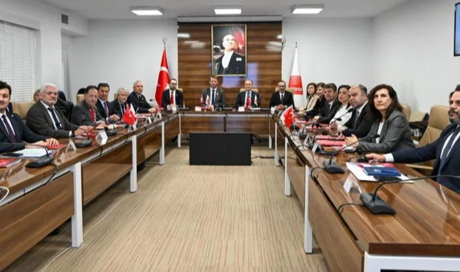 Başkan Seçer Avrupalı Başkanları ağırladı