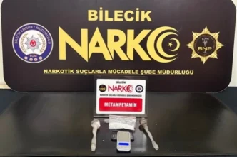 Bilecik'te uyuşturucuya darbe: 4 tutuklama!