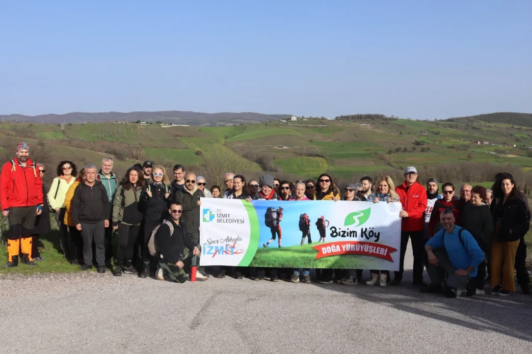 Bizim Köy Doğa Yürüyüşü bu ay Nebihoca’da gerçekleştirildi