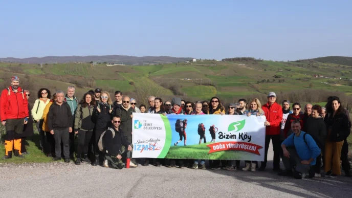 Bizim Köy Doğa Yürüyüşü bu ay Nebihoca’da gerçekleştirildi